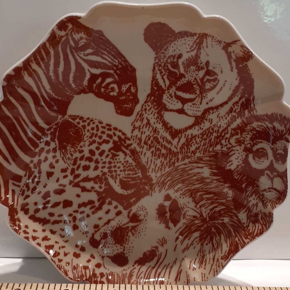 Fitz & Floyd Animal Plate